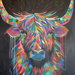 Neon Bull 2